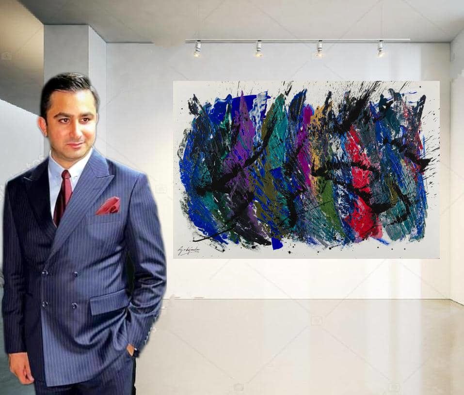 Figo Birjandian and the Music of Color on Canvas