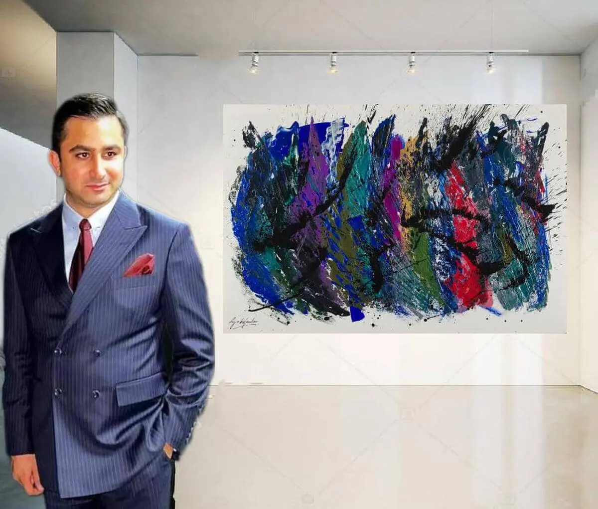 Figo Birjandian and the Music of Color on Canvas