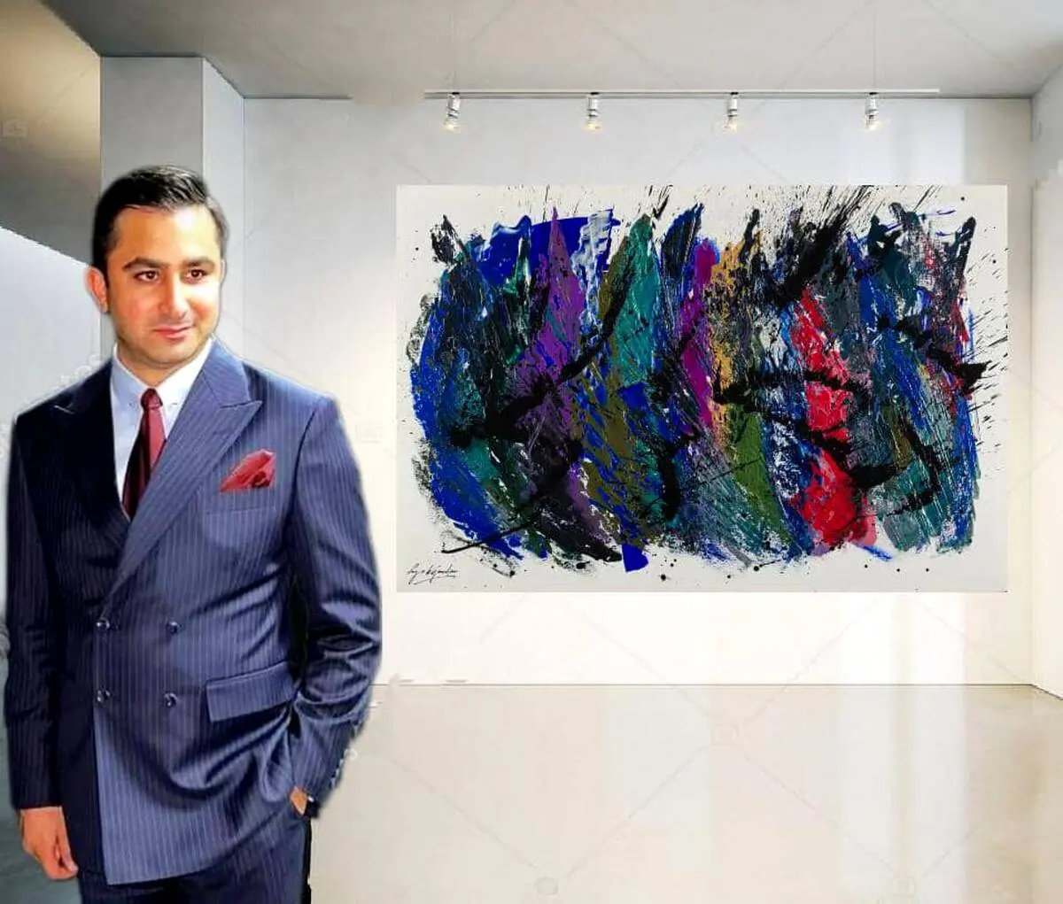 Figo Birjandian and the Music of Color on Canvas