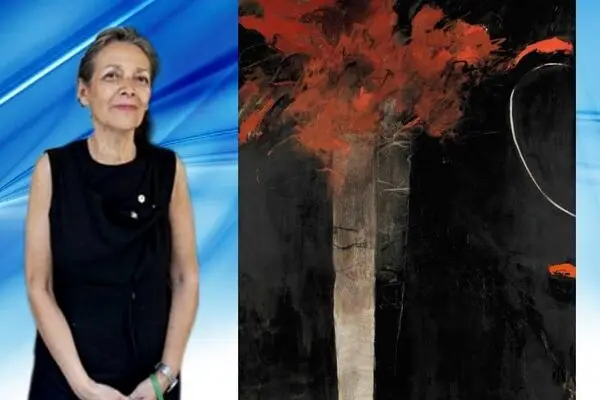 Farideh Lashai’s Tree of Fire in the Raha Gallery Collection: Are We the Ones Burning?
