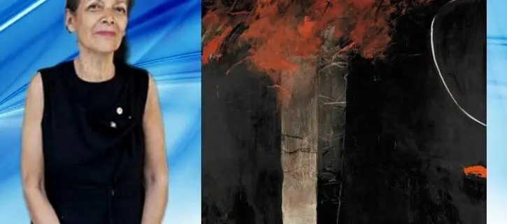 Farideh Lashai’s Tree of Fire in the Raha Gallery Collection: Are We the Ones Burning?