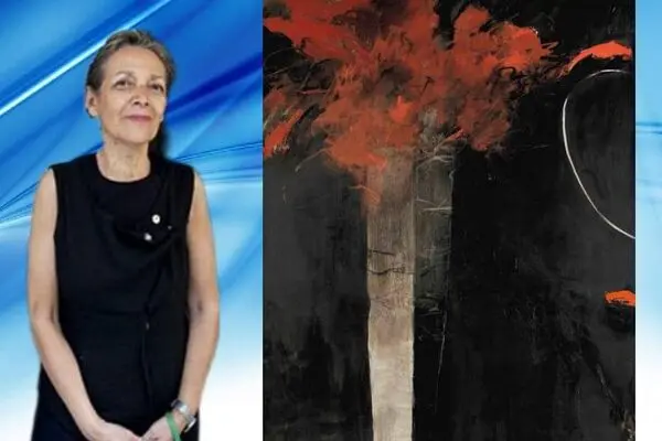 Farideh Lashai’s Tree of Fire in the Raha Gallery Collection: Are We the Ones Burning?