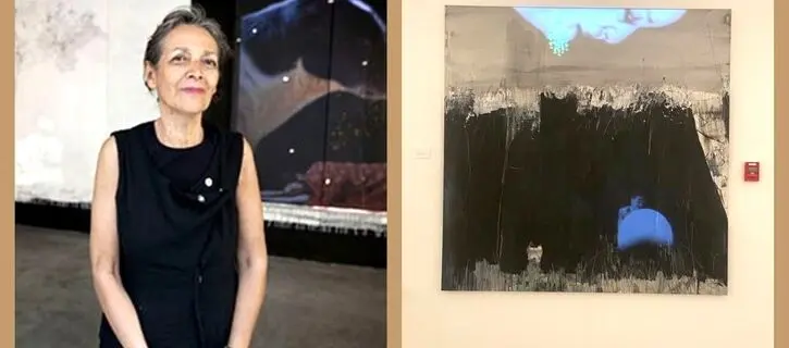 Farideh Lashai, Umm Kulthum, Charlie Chaplin at Leila Heller Gallery | Video