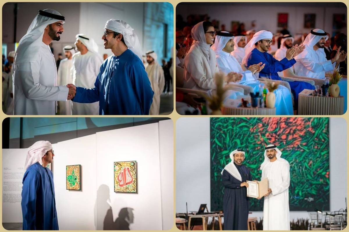 Al Burda Award announces winners in presence of Abdullah bin Zayed and Salem bin Khalid Al Qassimi