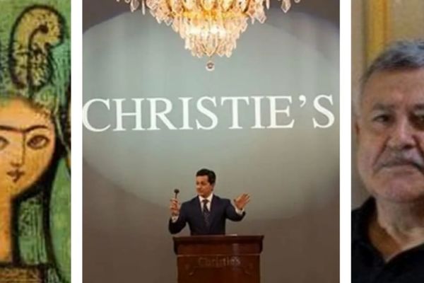 Christie's Paris Sold Sadegh Tabrizi's Artwork from Prince of Naples Collection