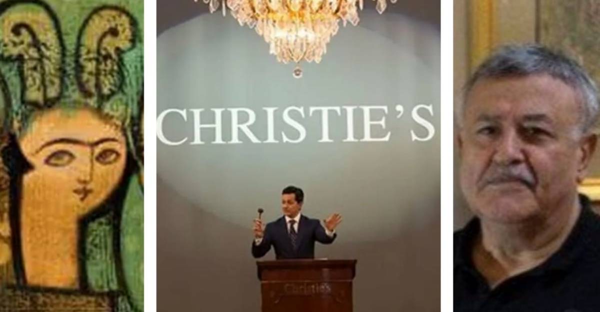 Christie's Paris Sold Sadegh Tabrizi's Artwork from Prince of Naples Collection