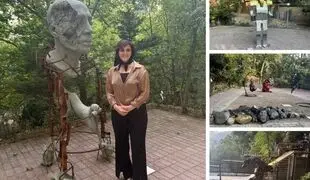 Zohreh Mehraban curates a MAAD Gallery exhibition, 'Unto Human,' featuring 22 artists at Bagh-e Sizdah Chenar, amid Tehran's summer heat