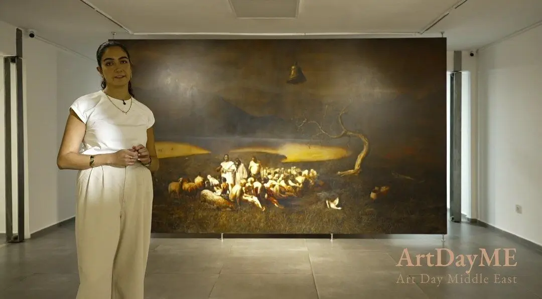 Azim Morakabatchi at Mojdeh Art Gallery / Video Report by Kimia Nakhaei