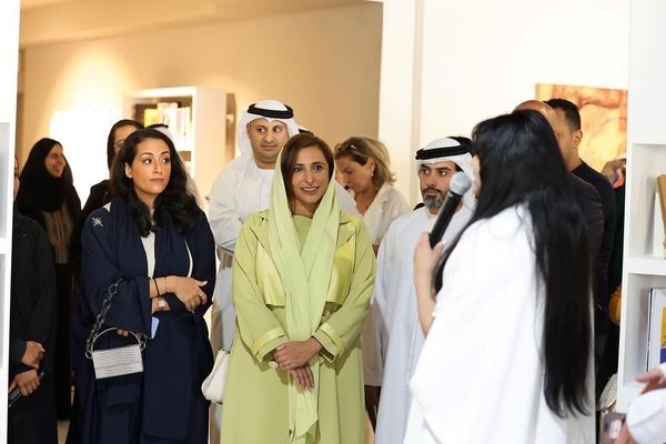 Bodour Al Qasimi opens two new exhibitions at Maraya Art Centre