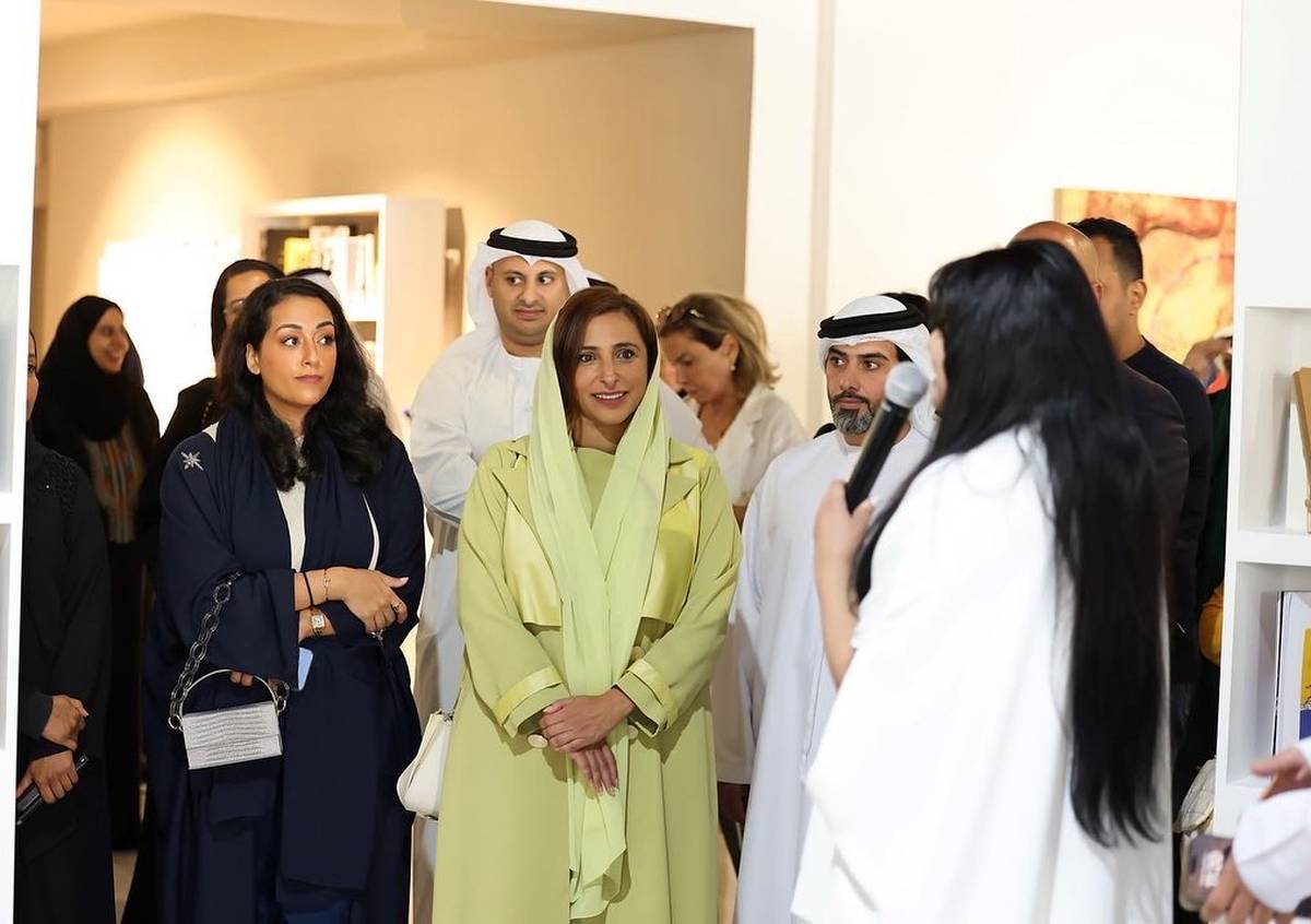 Bodour Al Qasimi opens two new exhibitions at Maraya Art Centre