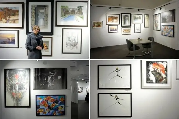 Watch: A Look at Shokouh Gallery’s Booth at the First Tehran Art Fair