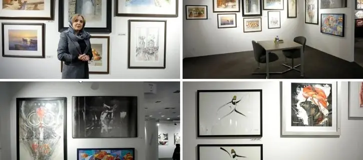 Watch: A Look at Shokouh Gallery’s Booth at the First Tehran Art Fair