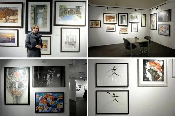 Watch: A Look at Shokouh Gallery’s Booth at the First Tehran Art Fair