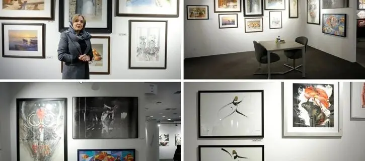 Watch: A Look at Shokouh Gallery’s Booth at the First Tehran Art Fair