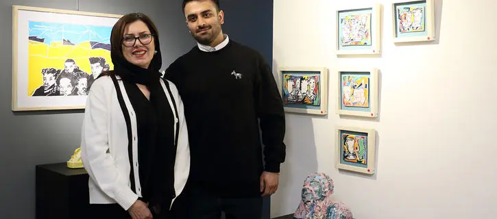 Khashayar Farhat and the Portrait: How Far Can a Portrait Remain a Portrait? at Mojdeh Gallery, Tehran