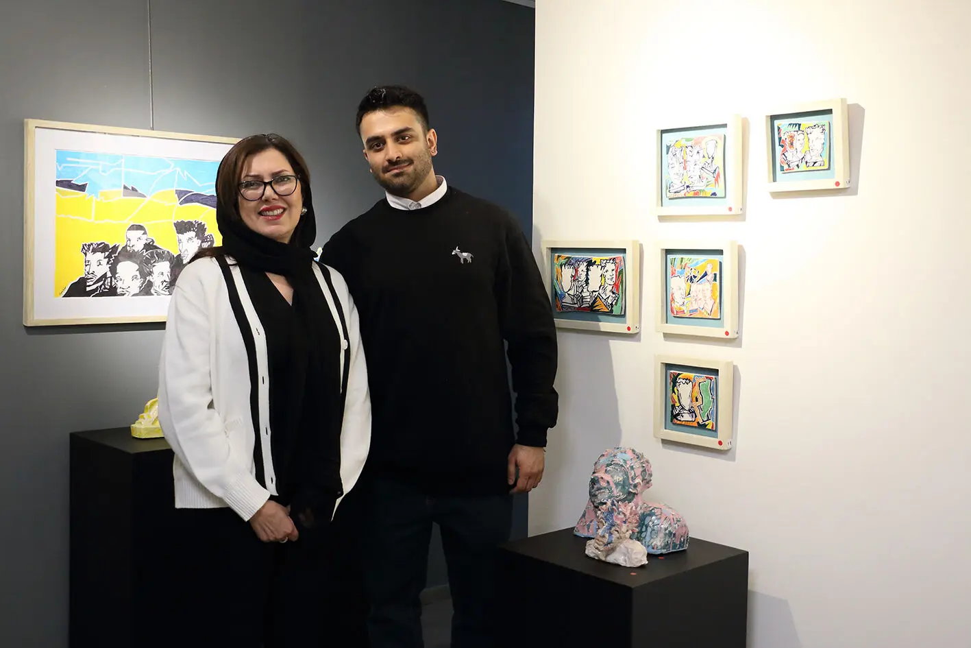 Khashayar Farhat and the Portrait: How Far Can a Portrait Remain a Portrait? at Mojdeh Gallery, Tehran