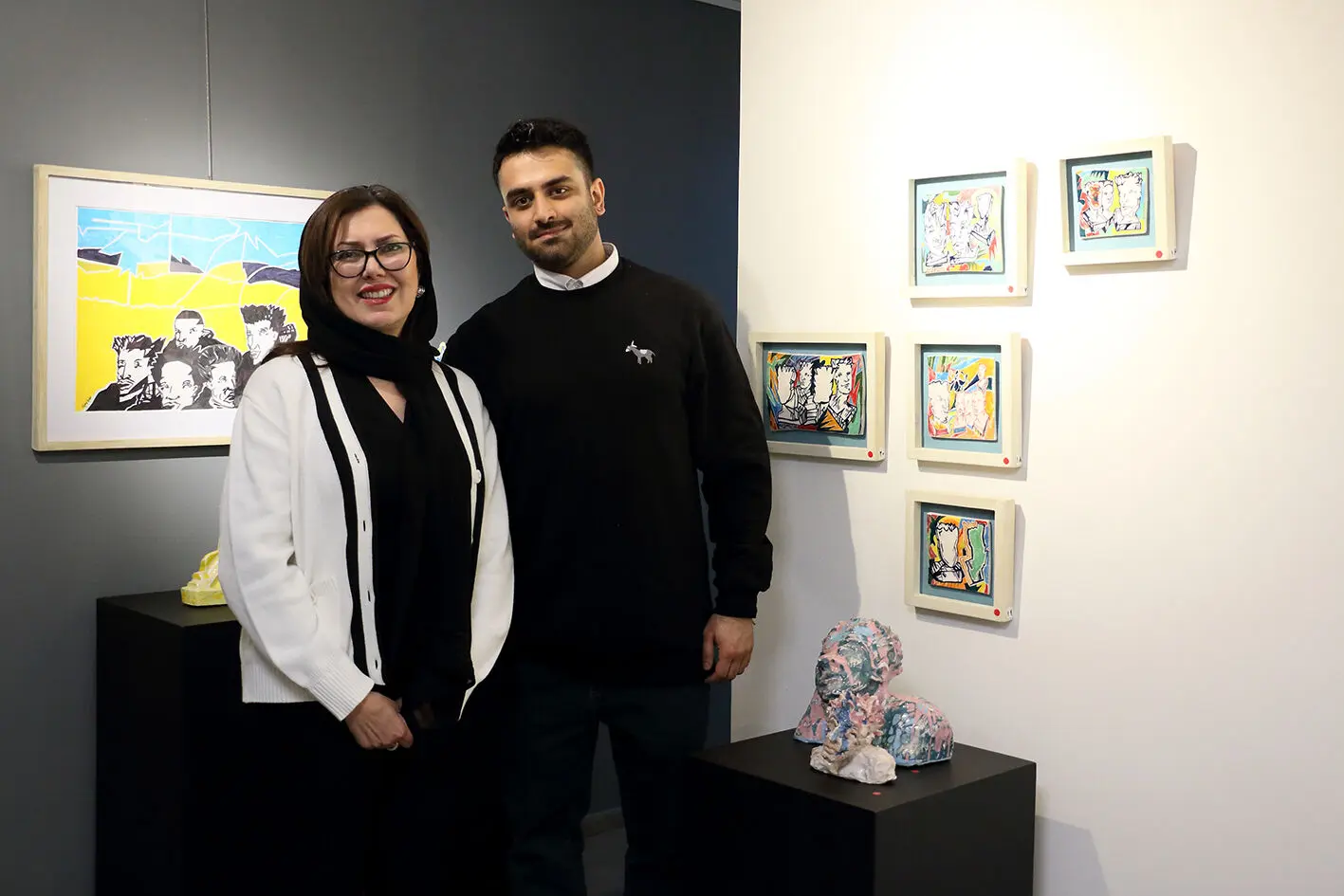 Khashayar Farhat and the Portrait: How Far Can a Portrait Remain a Portrait? at Mojdeh Gallery, Tehran
