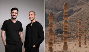 Desert Relics: Karim + Elias shape Sharjah’s heritage into twelve sand monuments