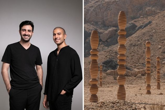 Desert Relics: Karim + Elias shape Sharjah’s heritage into twelve sand monuments
