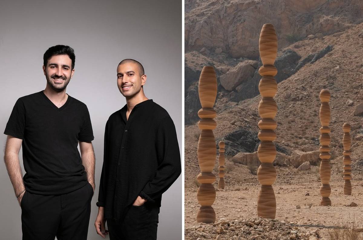 Desert Relics: Karim + Elias shape Sharjah’s heritage into twelve sand monuments