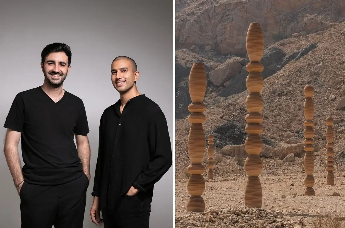 Desert Relics: Karim + Elias shape Sharjah’s heritage into twelve sand monuments