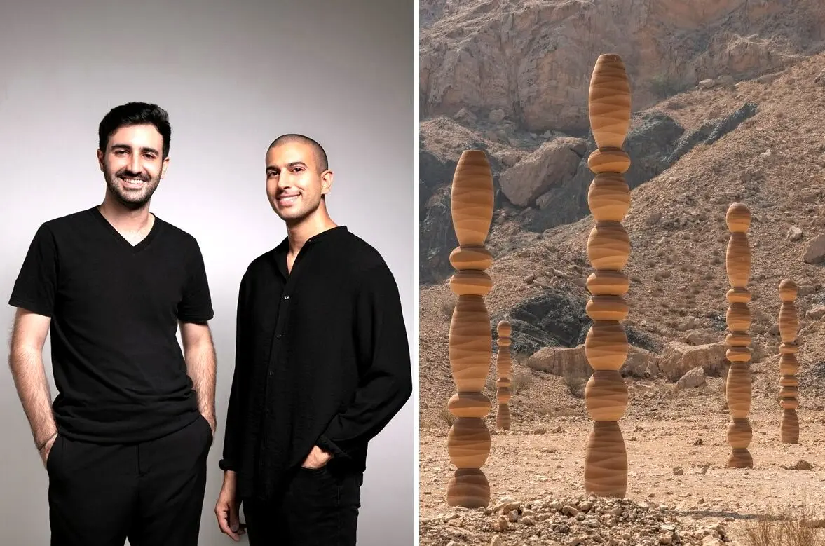 Desert Relics: Karim + Elias shape Sharjah’s heritage into twelve sand monuments