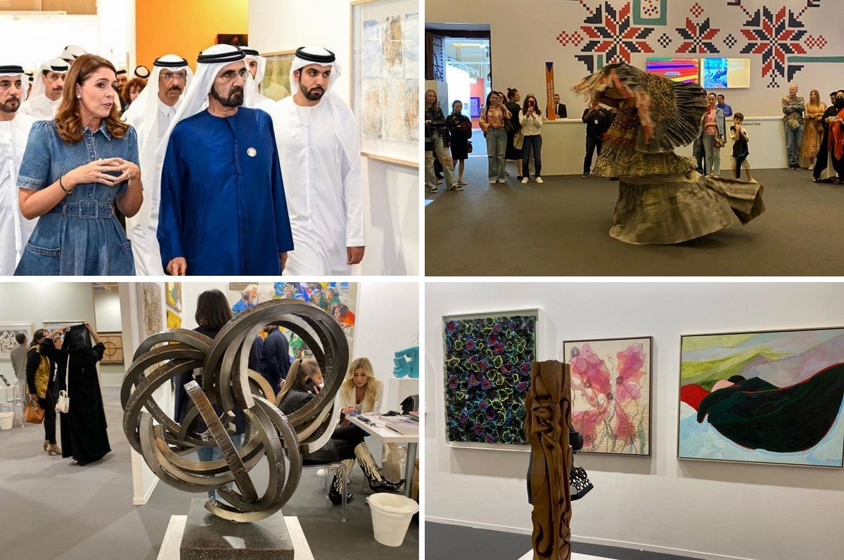 Sheikh Mohammed bin Rashid tours Art Dubai 2024 - photos