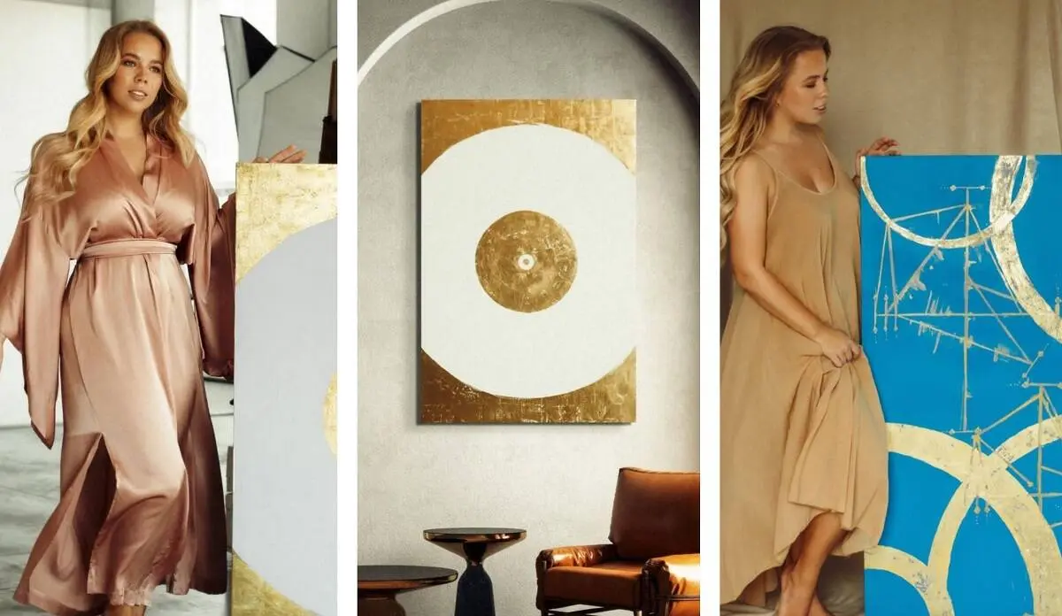 Gerda Carina with "Gold Codes" at the Le Meridien Fairway Hotel, Dubai