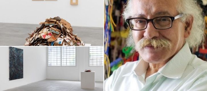  Hassan Sharif's solo exhibition at Galleria Franco Noero