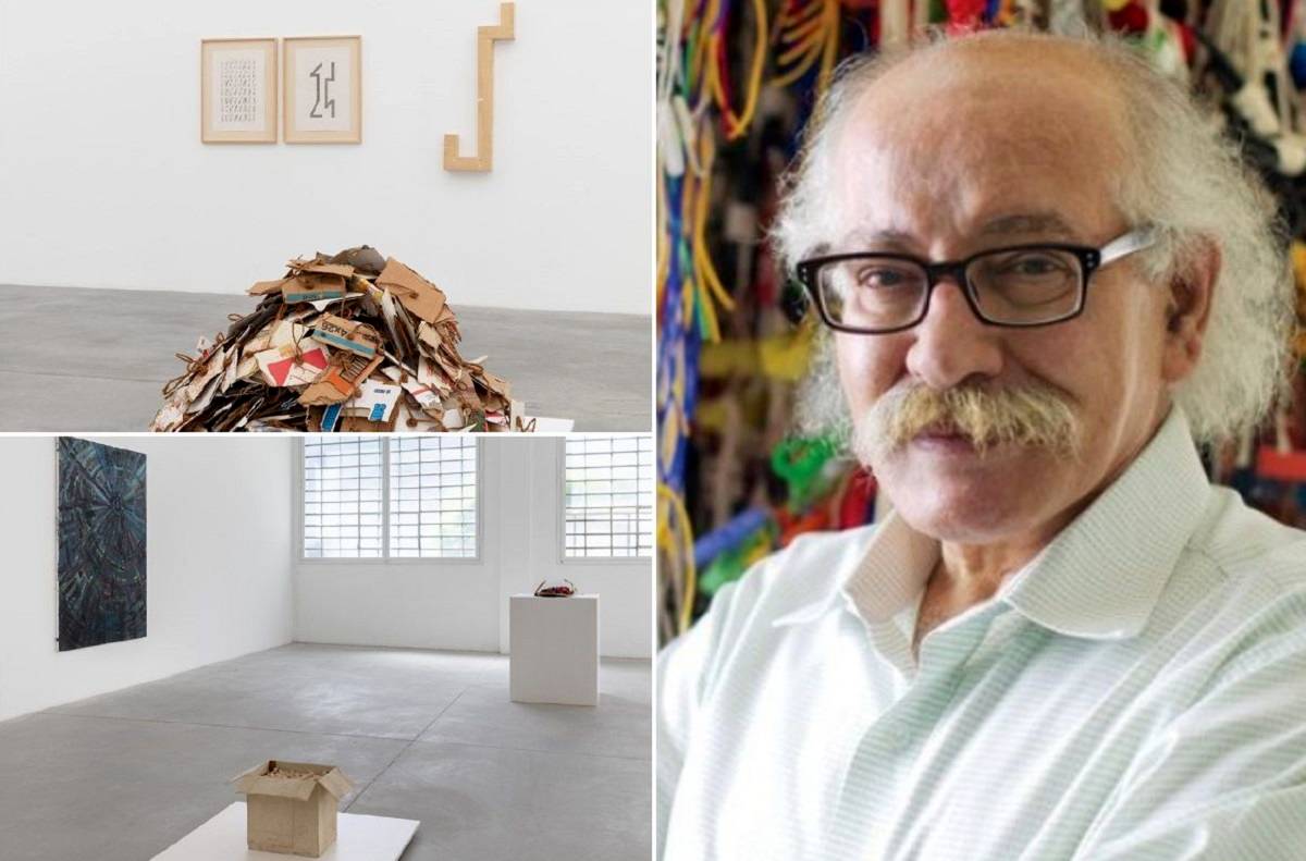  Hassan Sharif's solo exhibition at Galleria Franco Noero