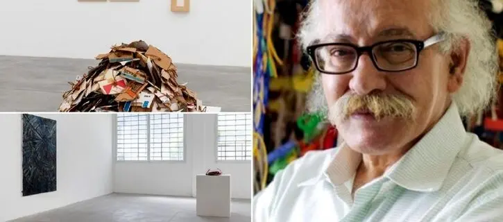  Hassan Sharif's solo exhibition at Galleria Franco Noero