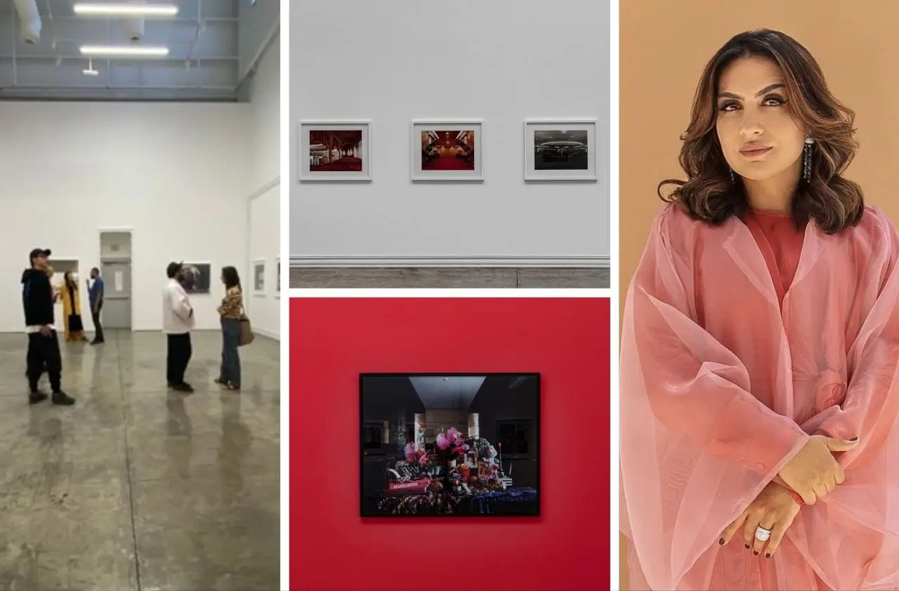 Lamya Gargash's "isthmus" exhibition at The Third Line Gallery | in pictures