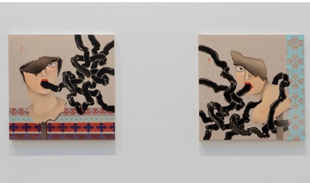 Hayv Kahraman In Third Line Art Gallery Dubai