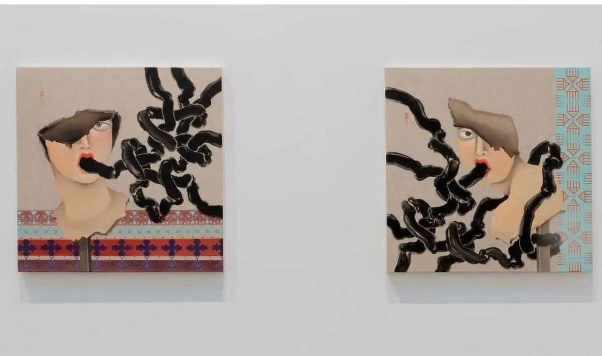 Hayv Kahraman In Third Line Art Gallery Dubai