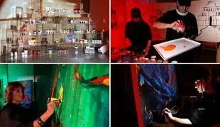 Video: Vesta Color at Tehran Design Week — a strong presence with live painting performances