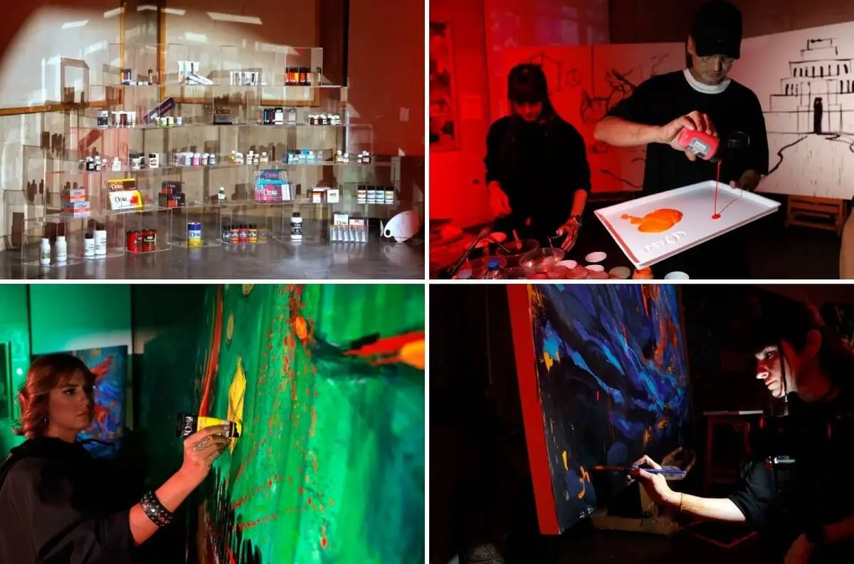 Video: Vesta Color at Tehran Design Week — a strong presence with live painting performances
