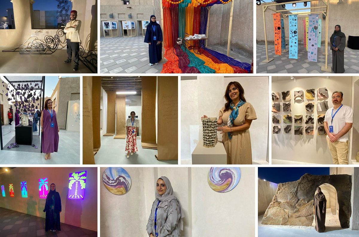 500 artists at the 12th Sikka Festival / Rediscovering Al Shindagha by the people