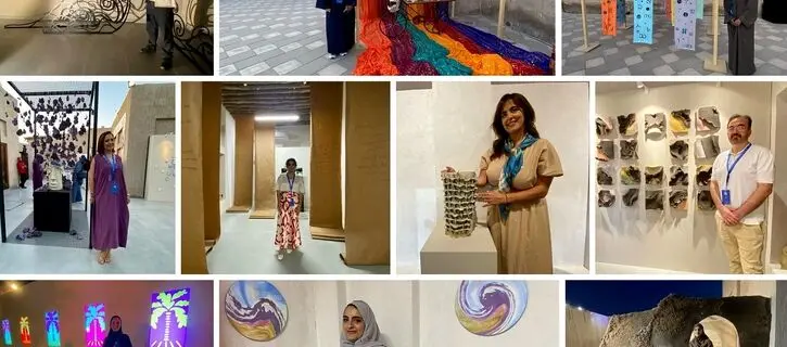 500 artists at the 12th Sikka Festival / Rediscovering Al Shindagha by the people