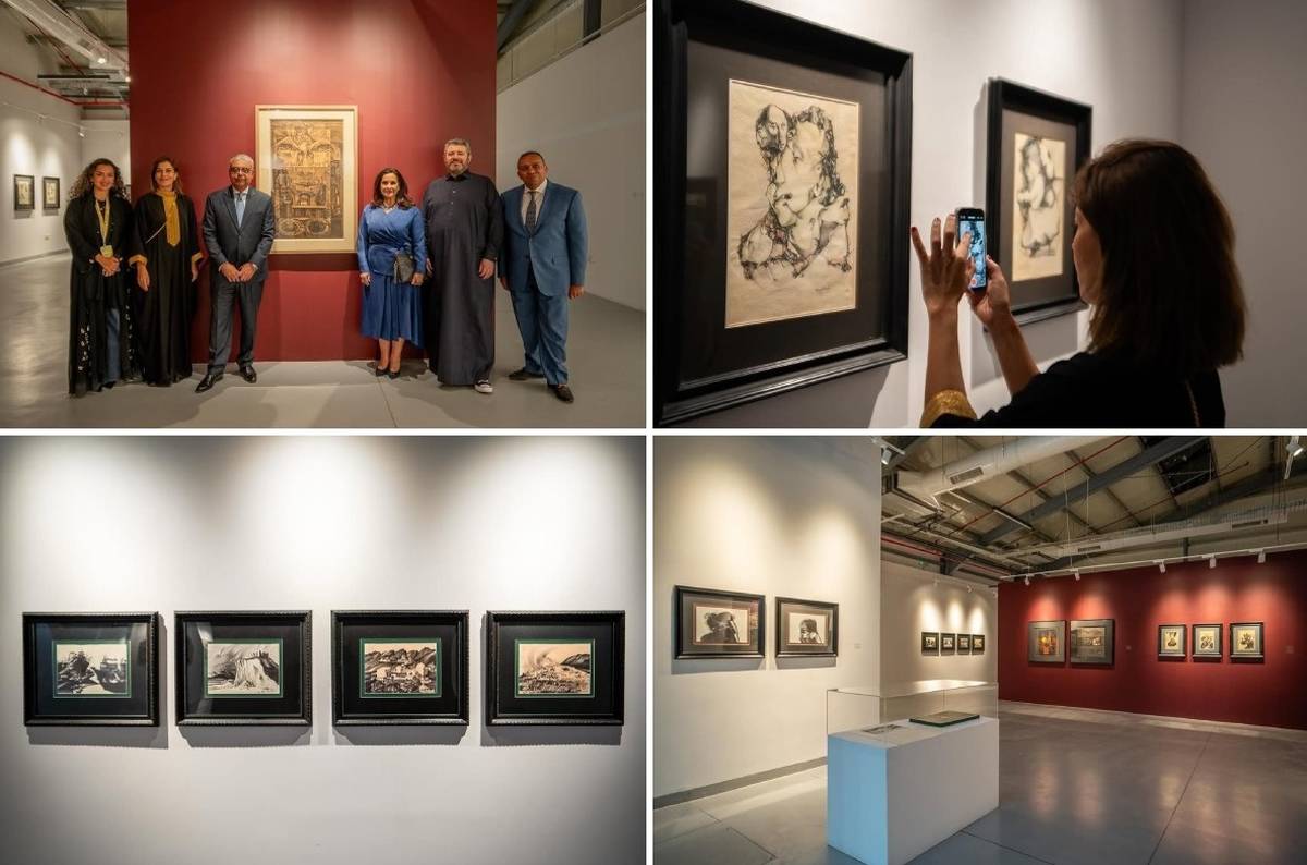 Hafez Gallery Hosts "The Will" Exhibition by Ahmed Nawar - Video