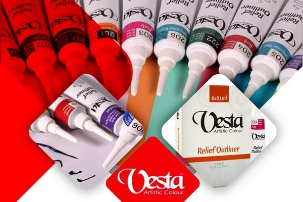 Vesta Relief Outliner: The Pleasure of Glass Painting