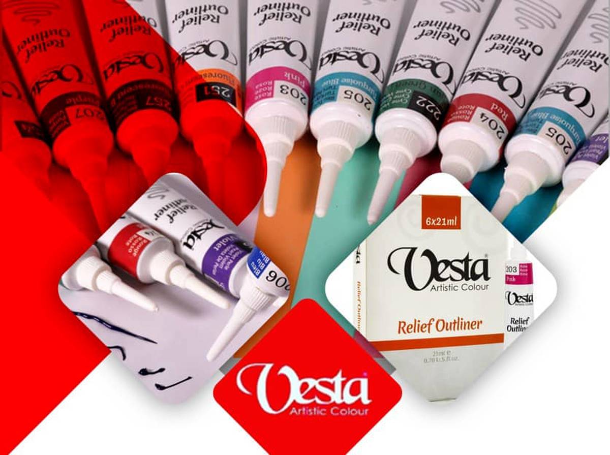 Vesta Relief Outliner: The Pleasure of Glass Painting