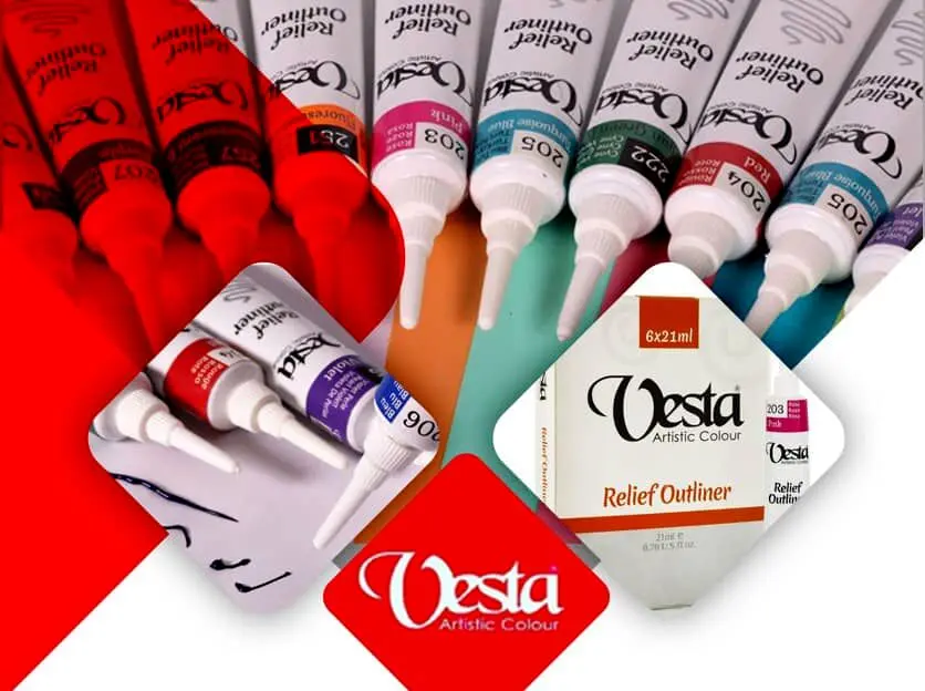 Vesta Relief Outliner: The Pleasure of Glass Painting