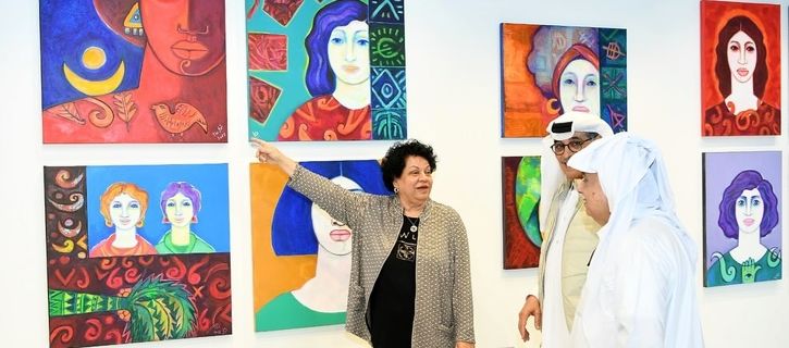 Al Markhiya Gallery opens exhibition by Thuraya Al Baqsami at Doha Fire Station