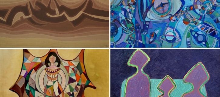 The works of leading Saudi artists have been exhibited at Sotheby's London