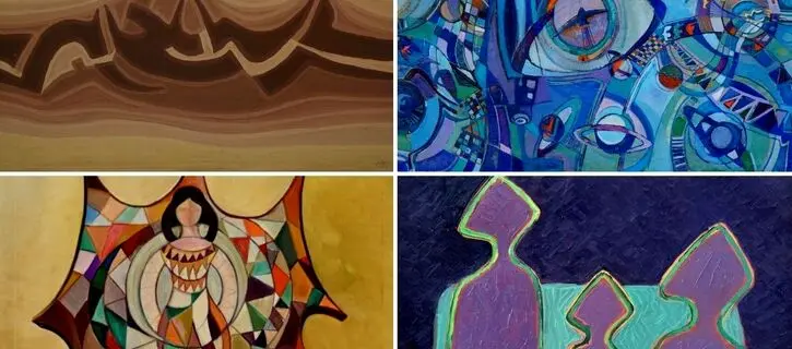 The works of leading Saudi artists have been exhibited at Sotheby's London