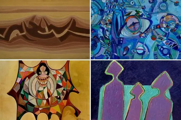 The works of leading Saudi artists have been exhibited at Sotheby's London