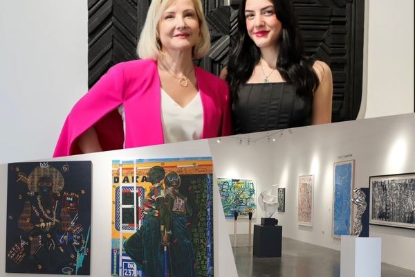 Paintings by 10 artists at firetti Contemporary gallery Dubai | in pictures