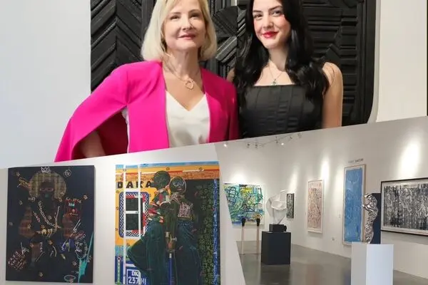 Paintings by 10 artists at firetti Contemporary gallery Dubai | in pictures