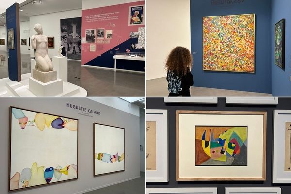 The works of nearly 130 Arab artists at The Musée d'Art Moderne Paris