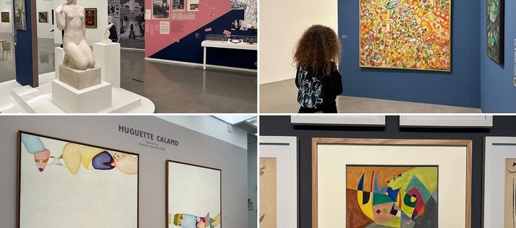 The works of nearly 130 Arab artists at The Musée d'Art Moderne Paris